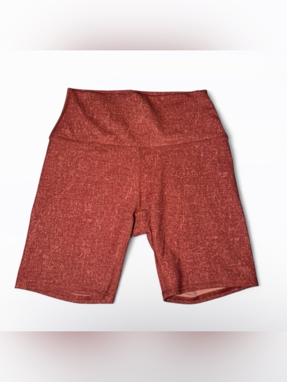 RBX Red Orange high-waisted biker shorts Size S 🪷